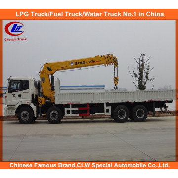 Heavy Duty 251-350HP Foton Truck Mounted XCMG Crane with Grapple